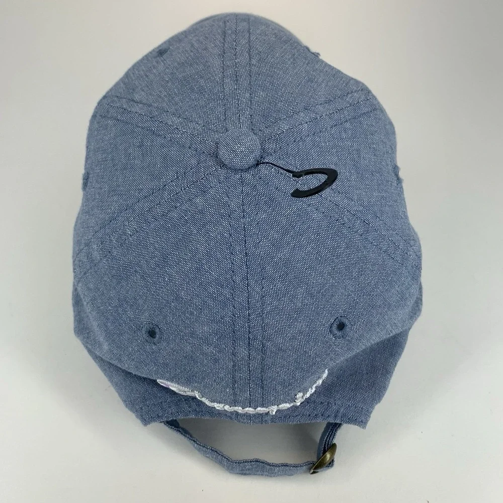 Champion Rainbow Colors Logo Hat Blue Adjustable Strap Baseball Cap